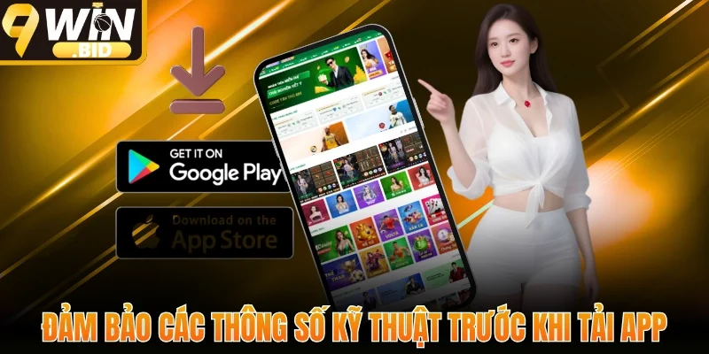 Đảm bảo các thông số kỹ thuật trước khi cài đặt