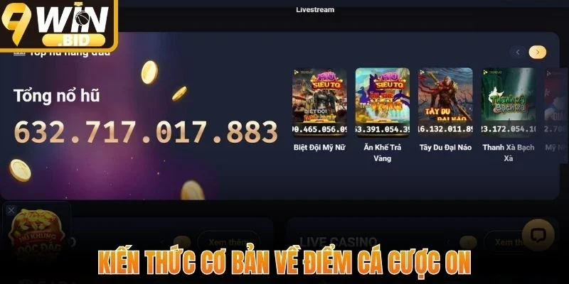 Kiến thức cơ bản về điểm cá cược ON