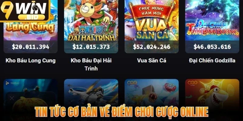 Tin tức cơ bản về điểm chơi cược online