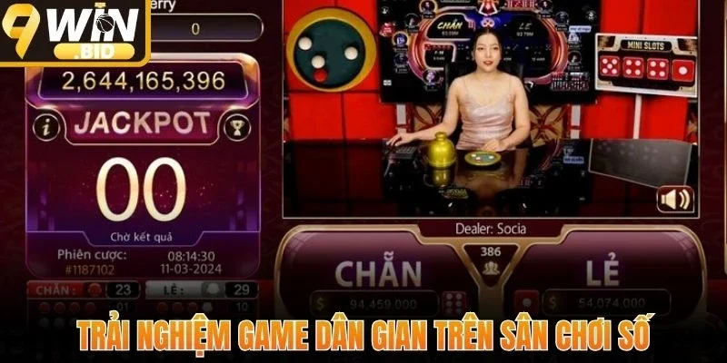 Trải nghiệm game dân gian trên sân chơi số